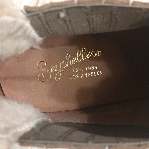 Seychelles NWOT Women's Pool Cozy Olive Green Size 8.5 Ankle Boots Booties Shoes - Picture 9 of 10